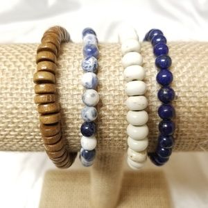Handmade stretch bracelets